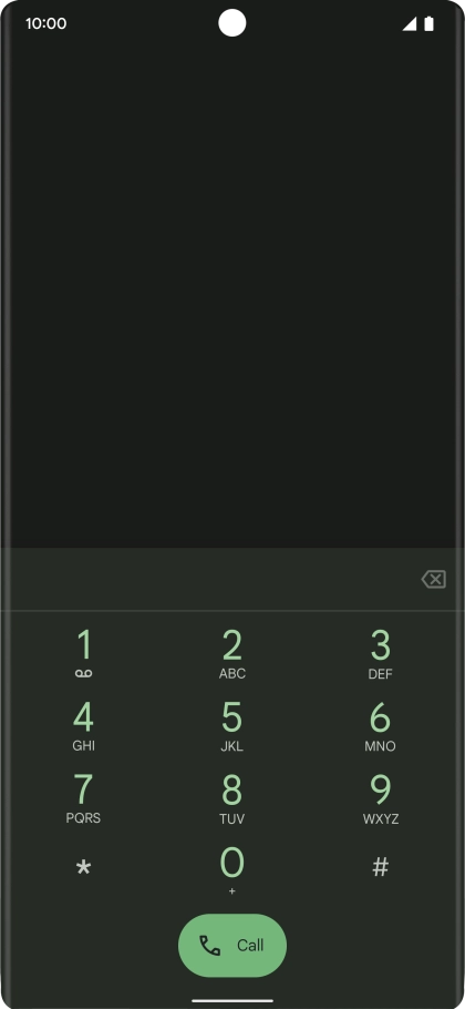 Press and hold number key 1 to call voicemail. Follow the instructions to listen to your messages.