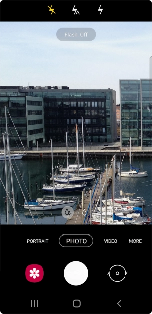 Press the required setting. Press the required setting.