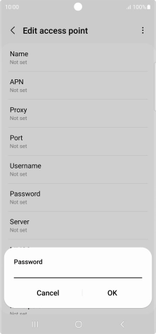 Key in wap and press OK.