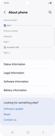 Press Software information.