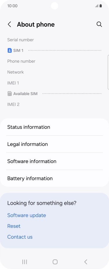 Press Software information.