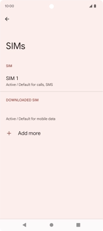 Press the required price plan. Press the required price plan.