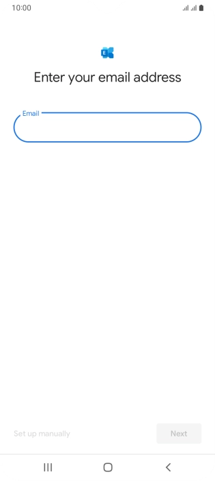 Press the field below 