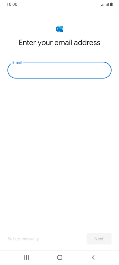 Press the field below 