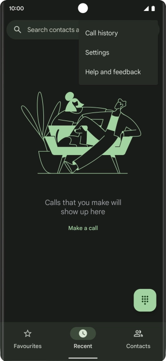 Press Settings. Press Settings.