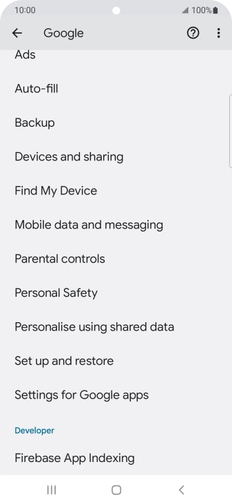 Press Find My Device. Press Find My Device.