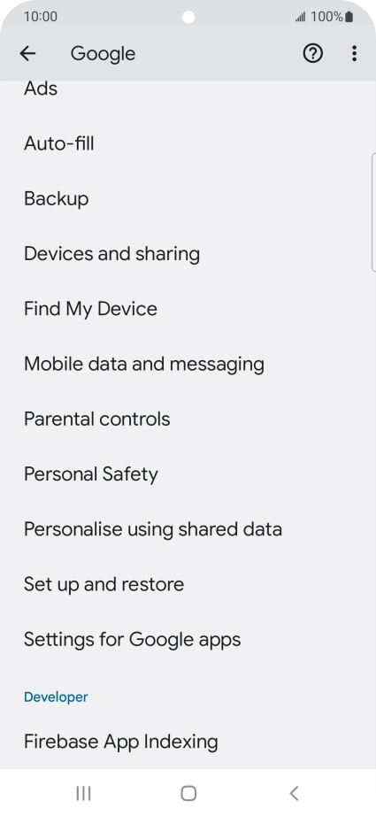 Press Find My Device. Press Find My Device.