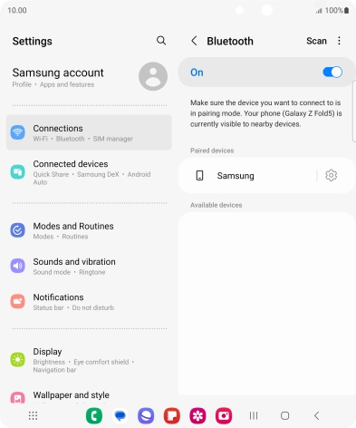 Press the Home key to return to the home screen. Press the Home key to return to the home screen.