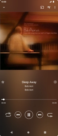Press arrow right to go to the next audio file.