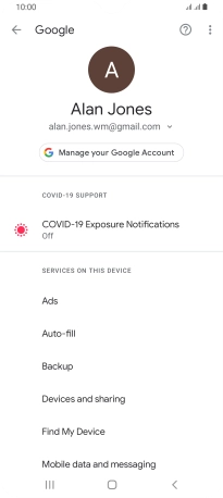 Press Find My Device. Press Find My Device.