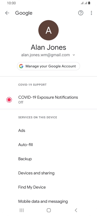 Press Find My Device. Press Find My Device.
