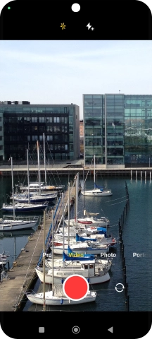 Press the required setting.