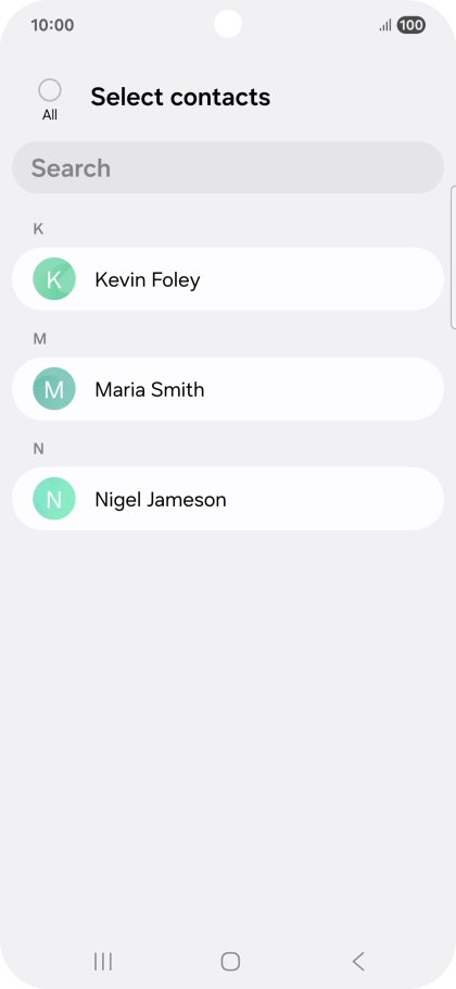 Press the field above Press the field above