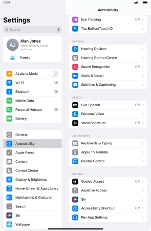Press the required category below 