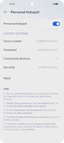 Slide your finger upwards starting from the bottom of the screen to return to the home screen.