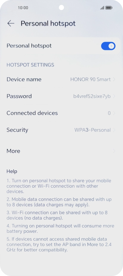 Slide your finger upwards starting from the bottom of the screen to return to the home screen.