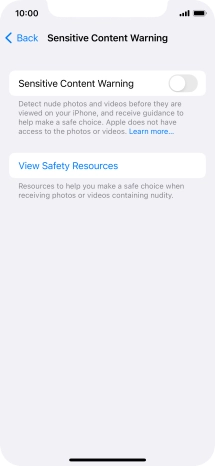 Press the indicator next to Press the indicator next to