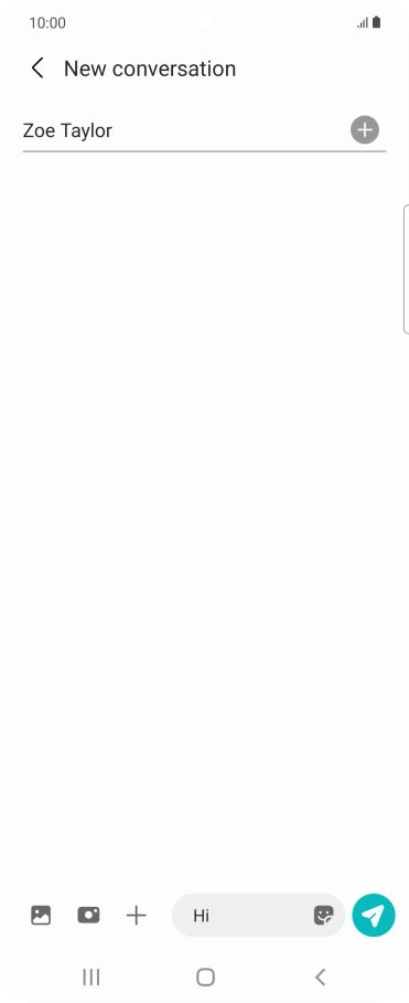 Press the picture icon.