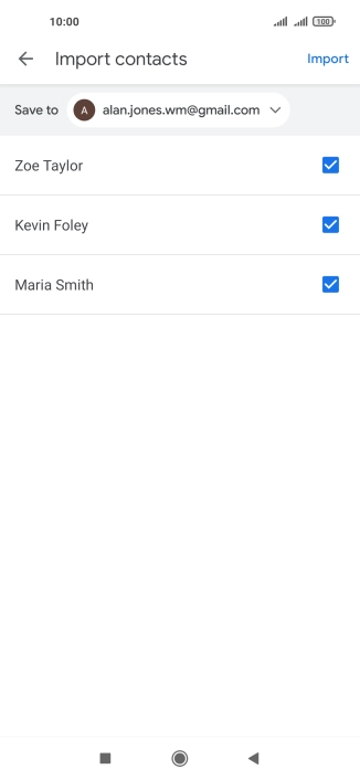 Press the drop down list next to 