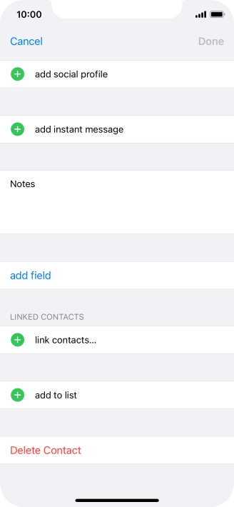 Press link contacts....