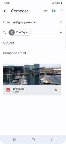 Press Subject and key in the required subject.