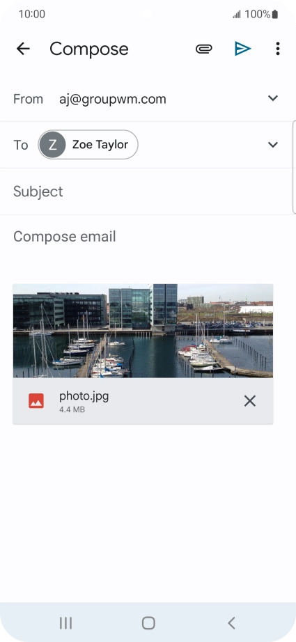 Press Subject and key in the required subject.