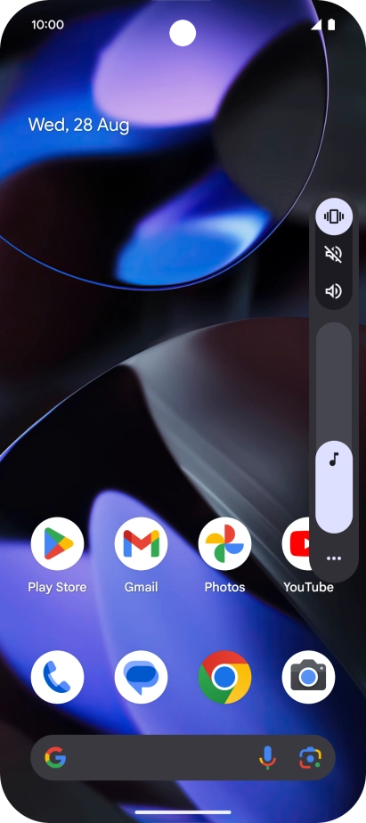 Press the sound icon to turn off the function.