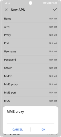 Key in 212.183.137.012 and press OK.