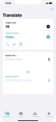 Press the full screen icon.
