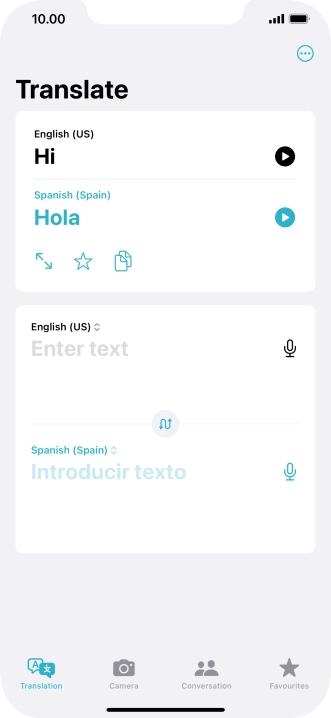 Press the full screen icon.