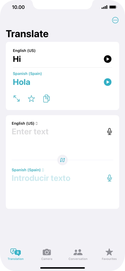 Press the full screen icon.