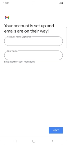 Press the field below 