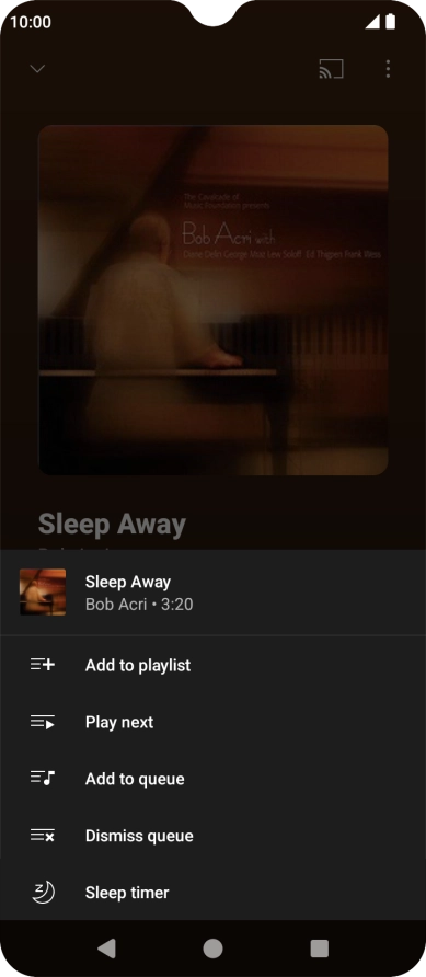Press the add icon. Press the add icon.
