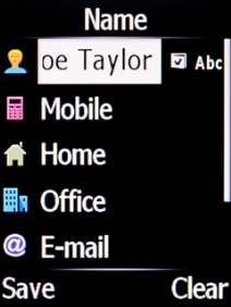Select Mobile and key in the required phone number.