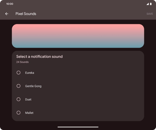 Press the required message tones to hear them.