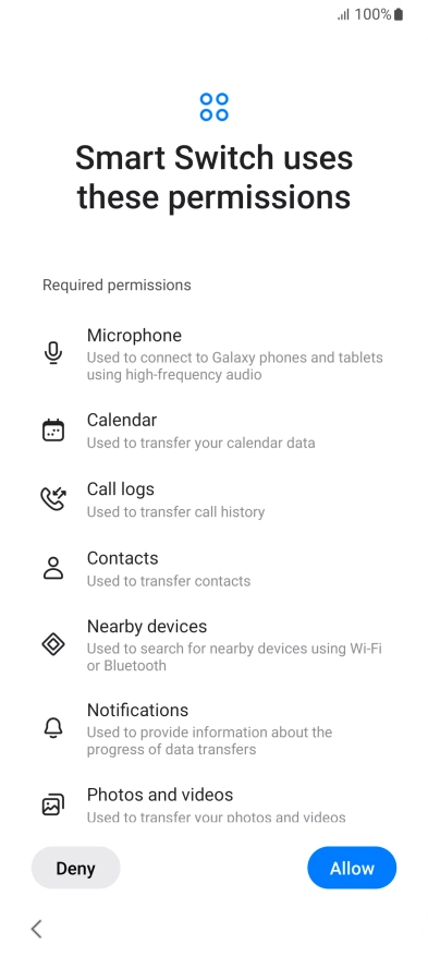 Press Allow. Press Allow.