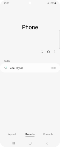 Press the required number.