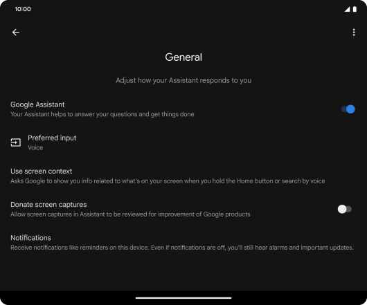 Press the indicator next to Press the indicator next to