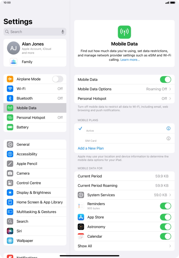 Press the required price plan below 