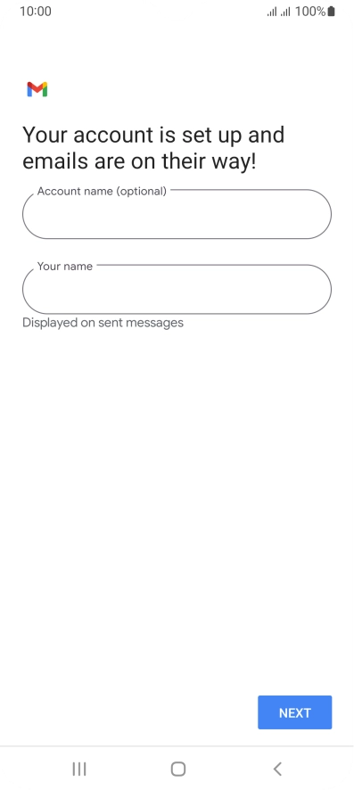 Press the field below 