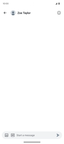 Press the text input field.
