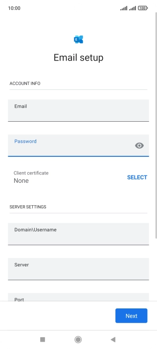 To turn on the function, press SELECT and follow the instructions on the screen to install the required certificate. To turn on the function, press SELECT and follow the instructions on the screen to install the required certificate.
