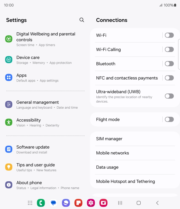 Press Accessibility.