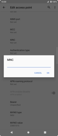 Key in 15 and press OK. Key in 15 and press OK.
