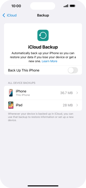 Press the indicator next to Press the indicator next to