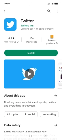 Press Install and follow the instructions on the screen to install the app. Press Install and follow the instructions on the screen to install the app.