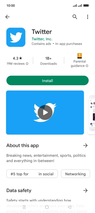 Press Install and follow the instructions on the screen to install the app. Press Install and follow the instructions on the screen to install the app.