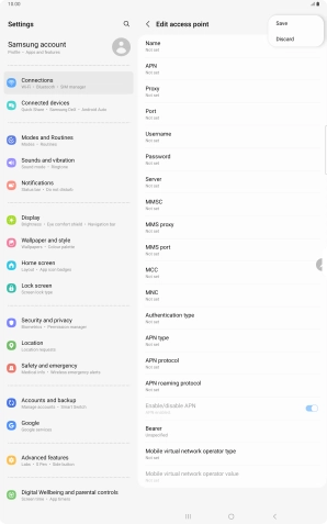 Press Save. Press Save.
