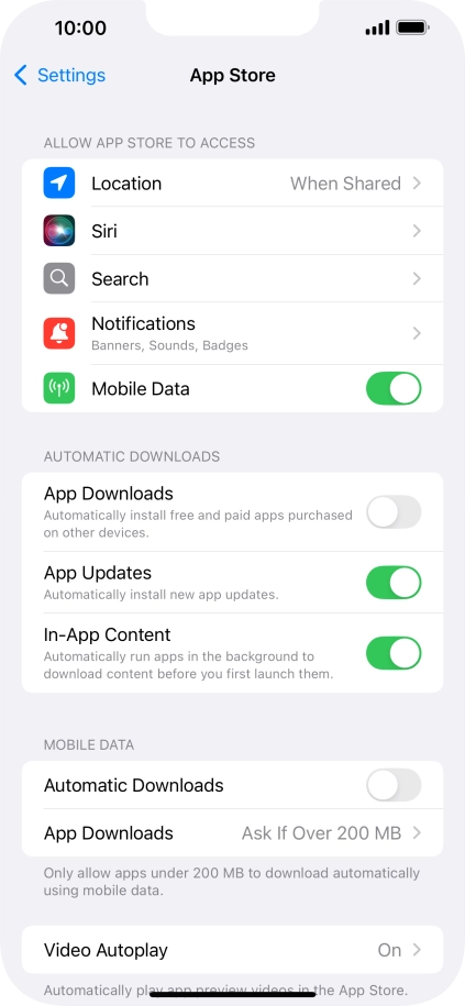 Press the indicator next to Press the indicator next to