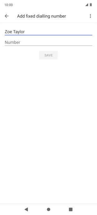 Press Number and key in the required phone number. Press Number and key in the required phone number.